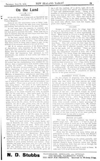 Issue page