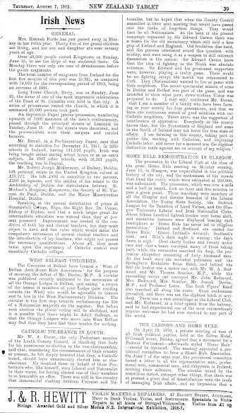 Issue page