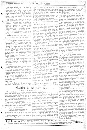 Issue page