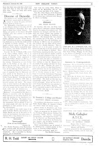 Issue page