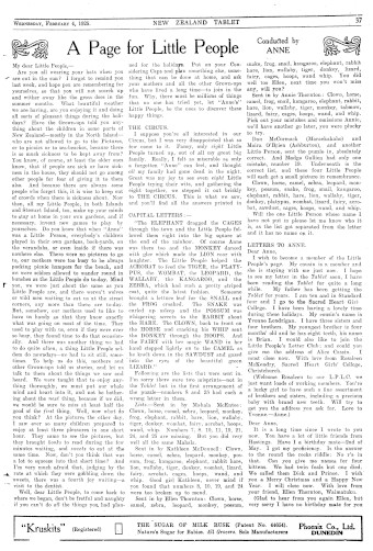Issue page