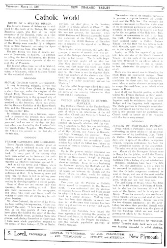 Issue page