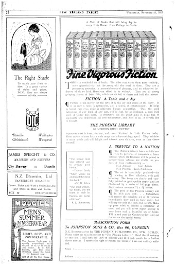 Issue page