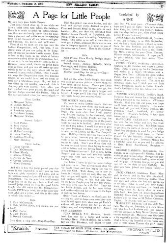 Issue page