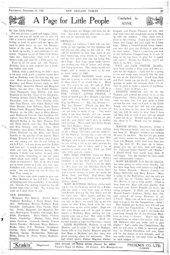 Issue page