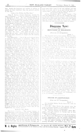 Issue page