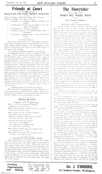 Issue page