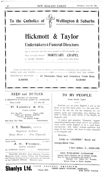 Issue page