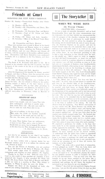 Issue page