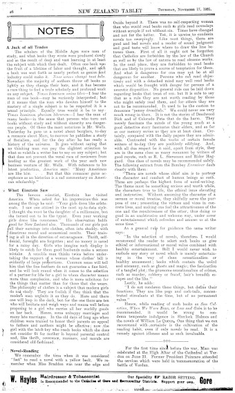 Issue page