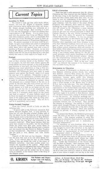 Issue page