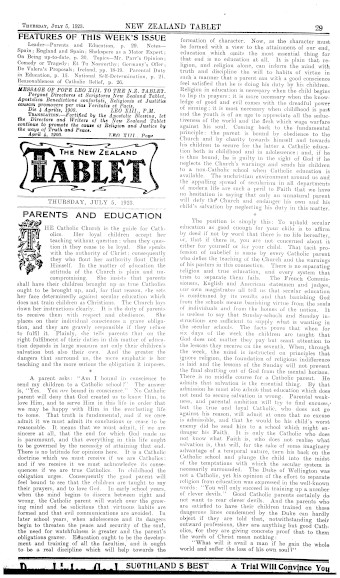 Issue page