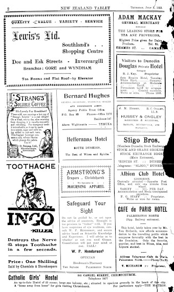 Issue page