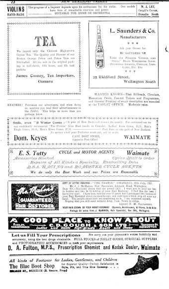 Issue page
