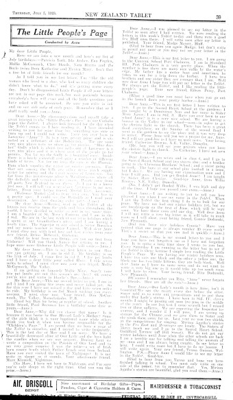 Issue page