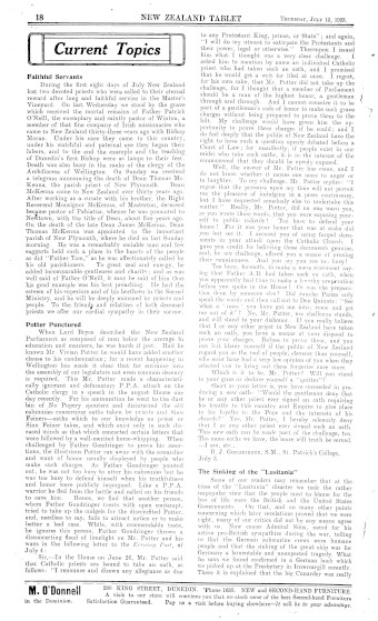 Issue page