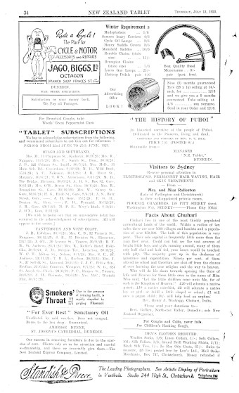 Issue page