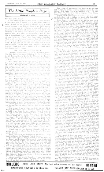 Issue page