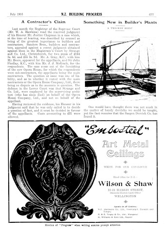 Issue page