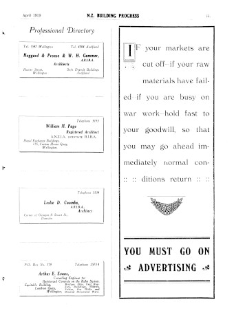 Issue page