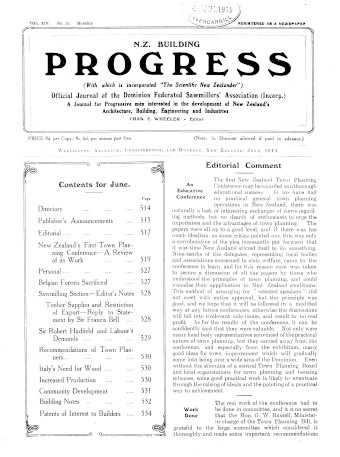 Issue page