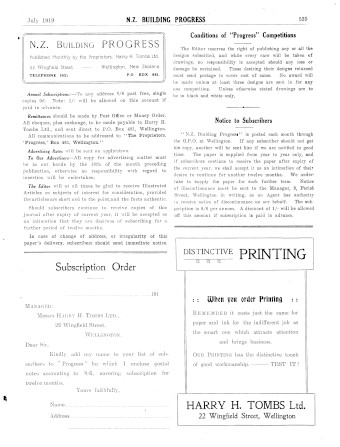 Issue page