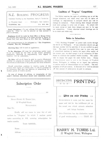 Issue page