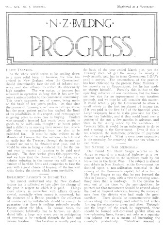 Issue page