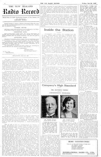 Issue page