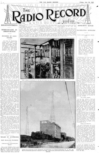 Issue page