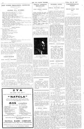 Issue page