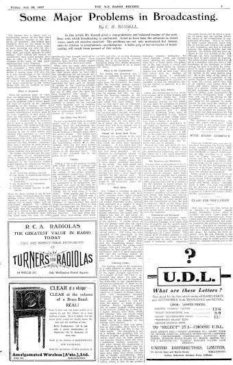 Issue page