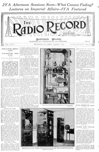 Issue page