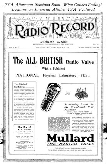 Issue page