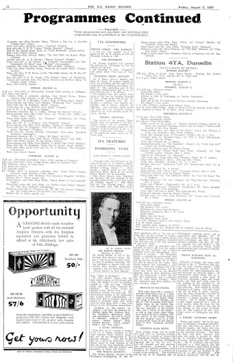 Issue page