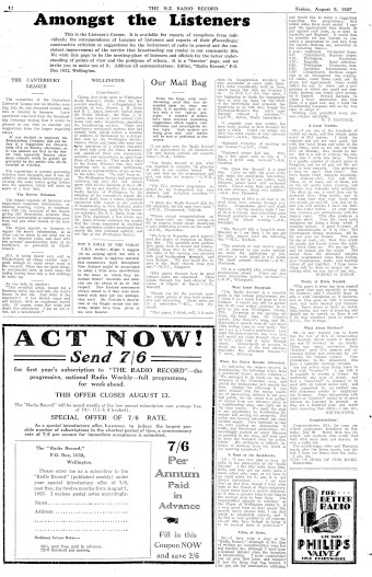 Issue page