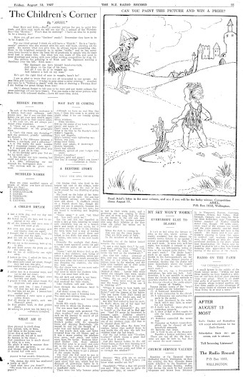 Issue page