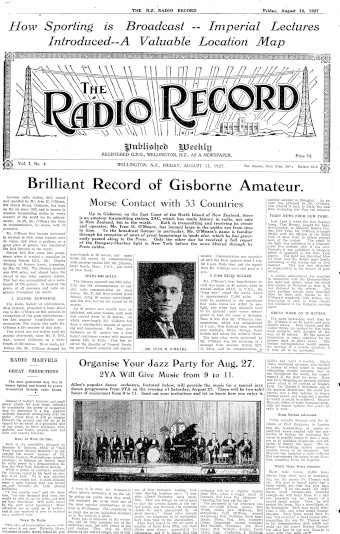 Issue page