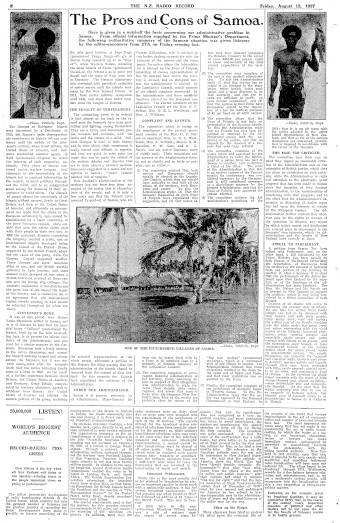 Issue page