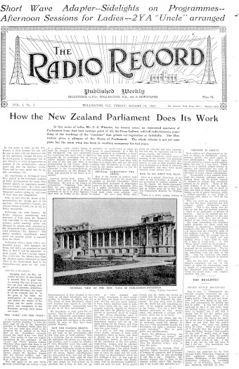 Issue page