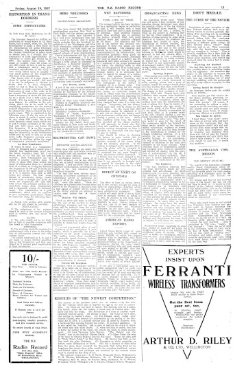Issue page