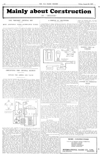 Issue page