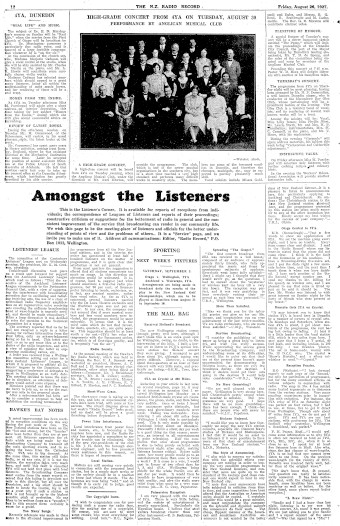 Issue page