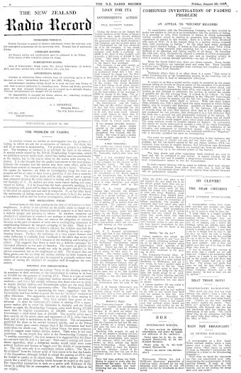 Issue page