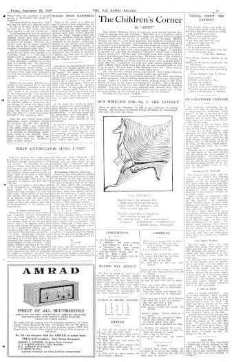 Issue page