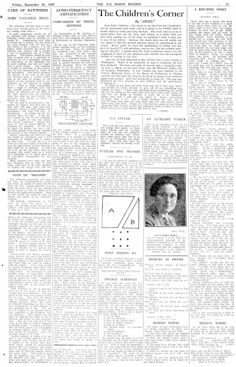 Issue page
