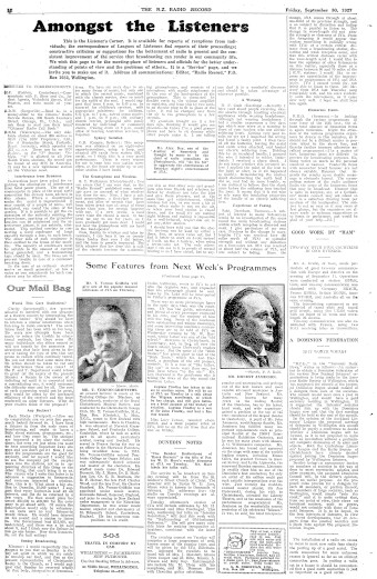 Issue page