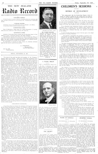 Issue page