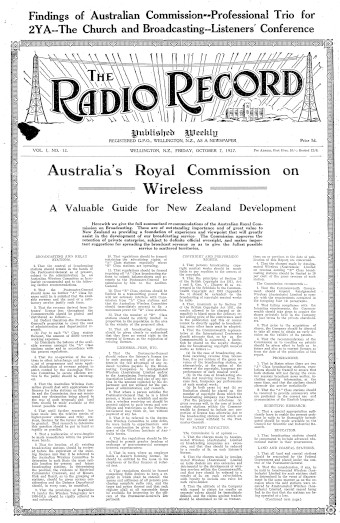 Issue page