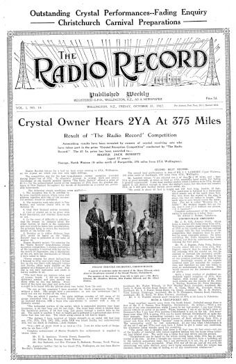 Issue page